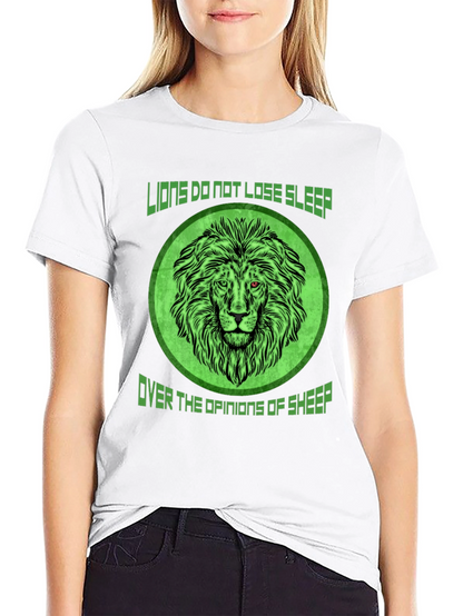 Lion Sleep Sheep Graphic Tee