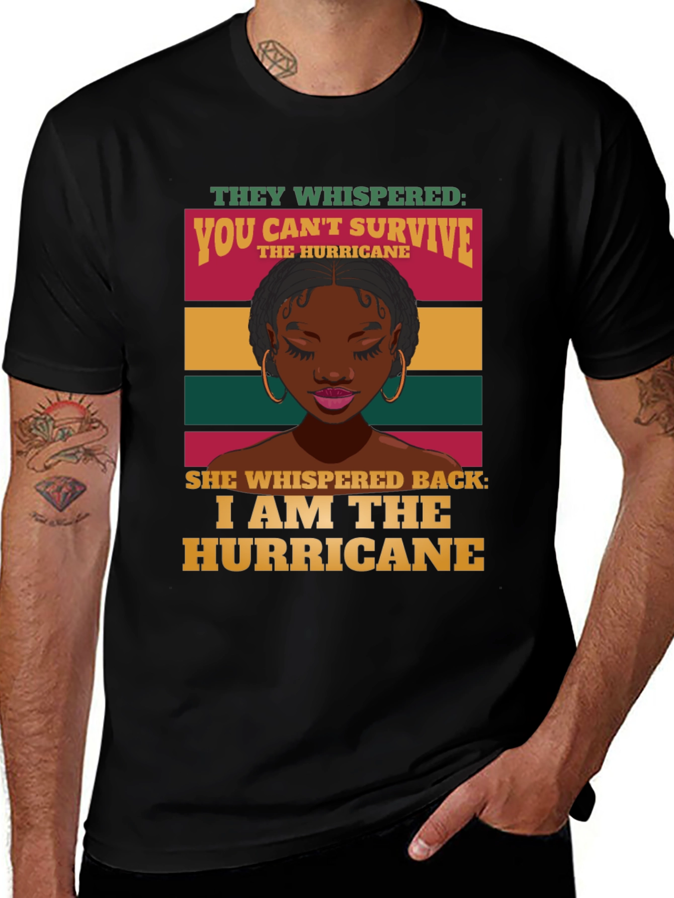 I Am The Hurricane Graphic Tee