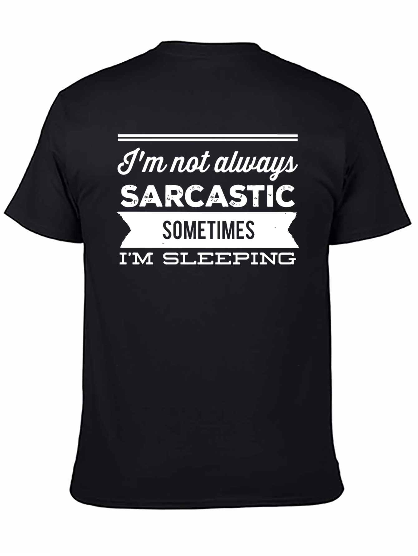 Sarcastic Sleeping T-Shirt - Funny Graphic Tee