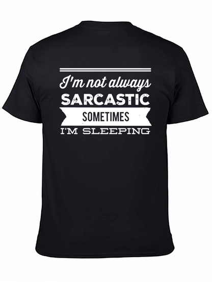 Sarcastic Sleeping T-Shirt - Funny Graphic Tee