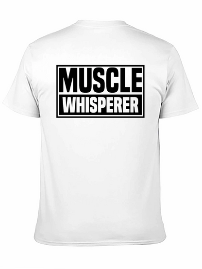 Muscle Whisperer Graphic Tee - Black Gym Shirt