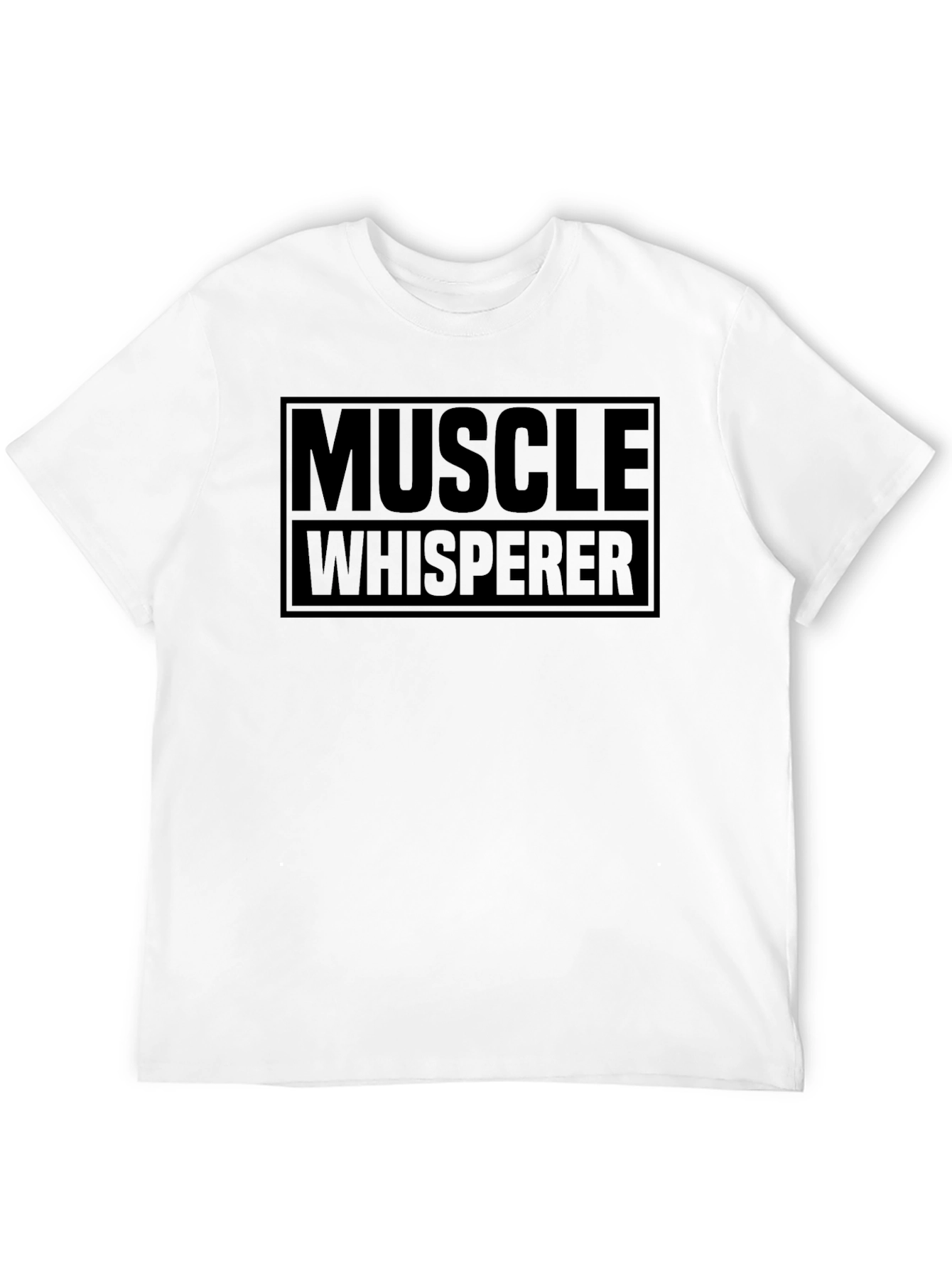 Muscle Whisperer Graphic Tee - Black Gym Shirt