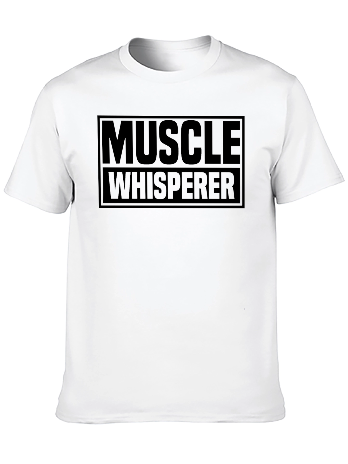 Muscle Whisperer Graphic Tee - Black Gym Shirt