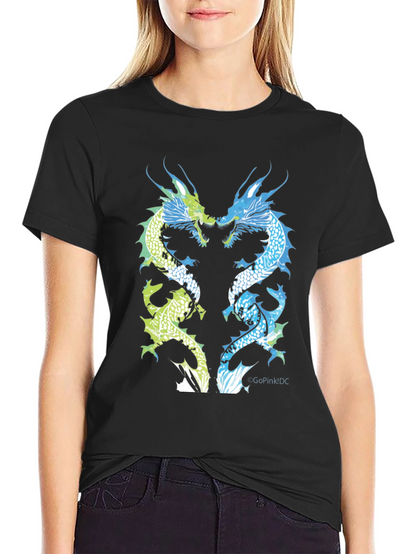 Dragon Print Graphic Tee