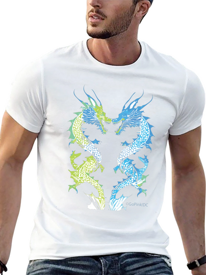 Dragon Print Graphic Tee