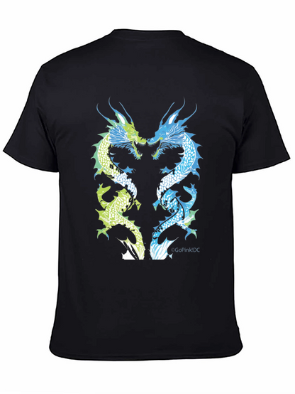 Dragon Print Graphic Tee
