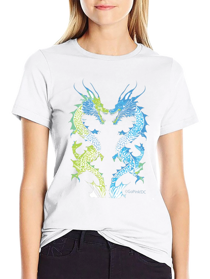Dragon Print Graphic Tee