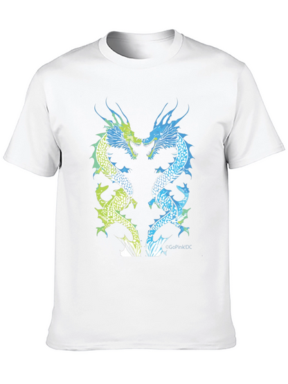 Dragon Print Graphic Tee