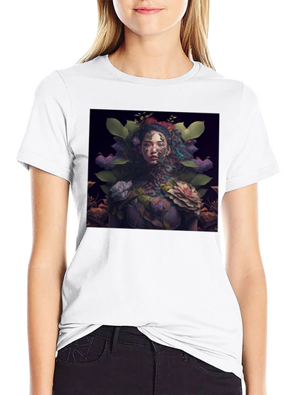 Nature Art Black T-Shirt