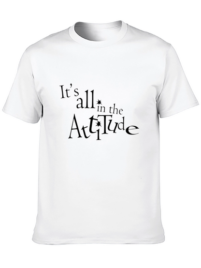 Attitude Graphic Tee - Stylish & Comfortable