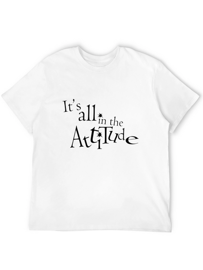 Attitude Graphic Tee - Stylish & Comfortable