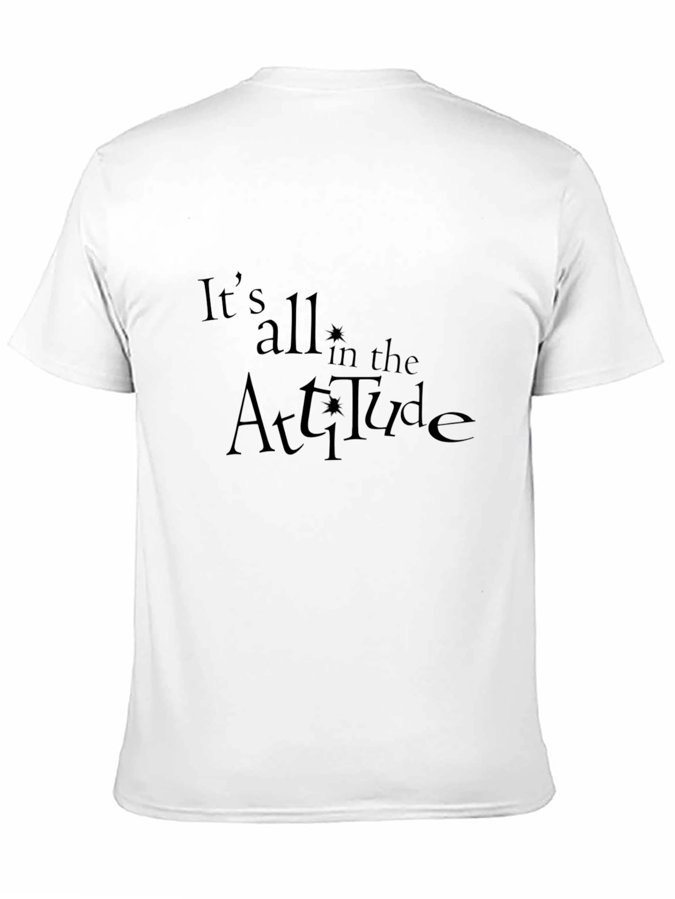 Attitude Graphic Tee - Stylish & Comfortable