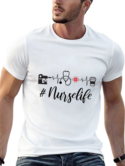 Nurse Life Graphic Tee - Black Unisex Shirt