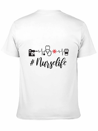 Nurse Life Graphic Tee - Black Unisex Shirt