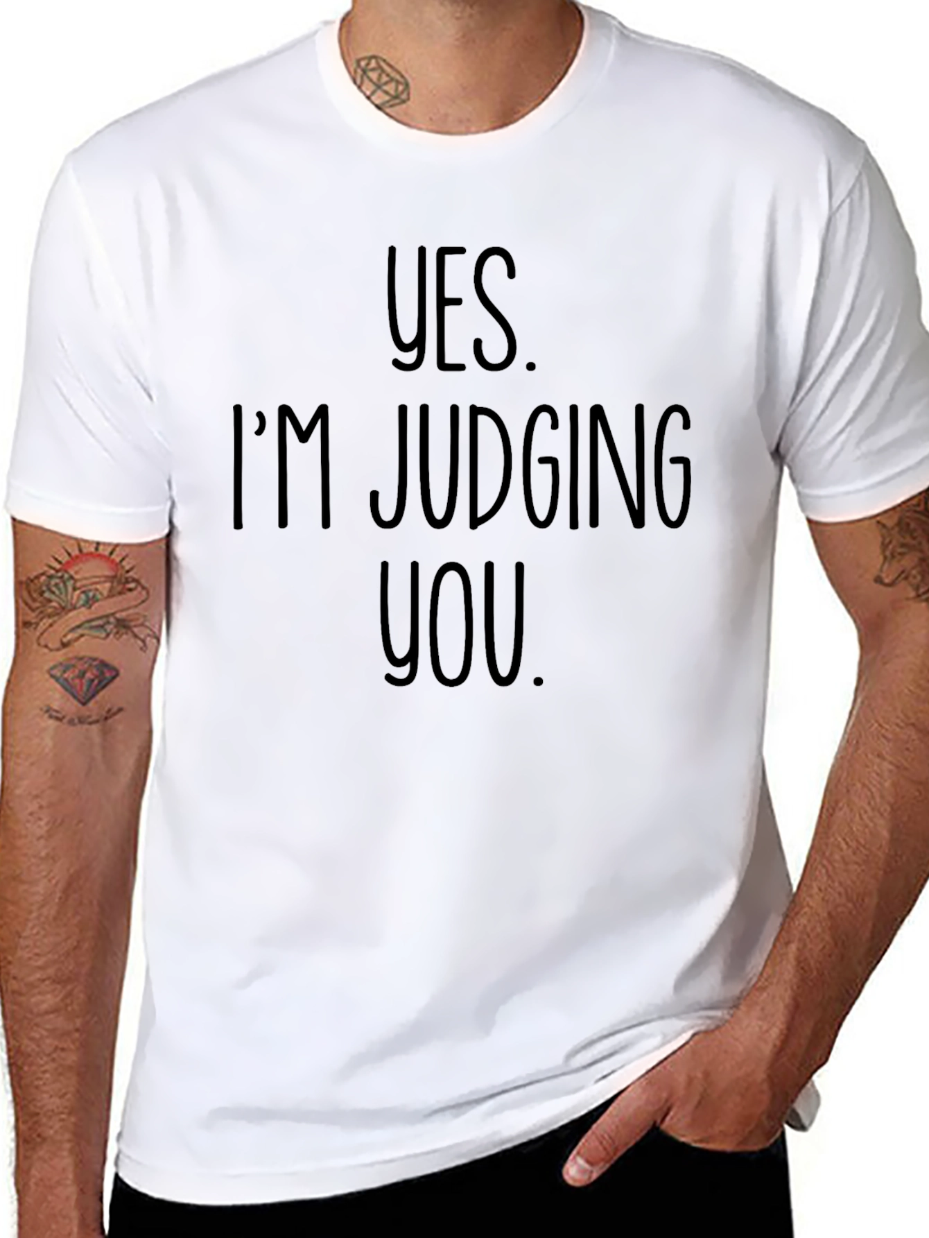 Yes Im Judging You Graphic Tee