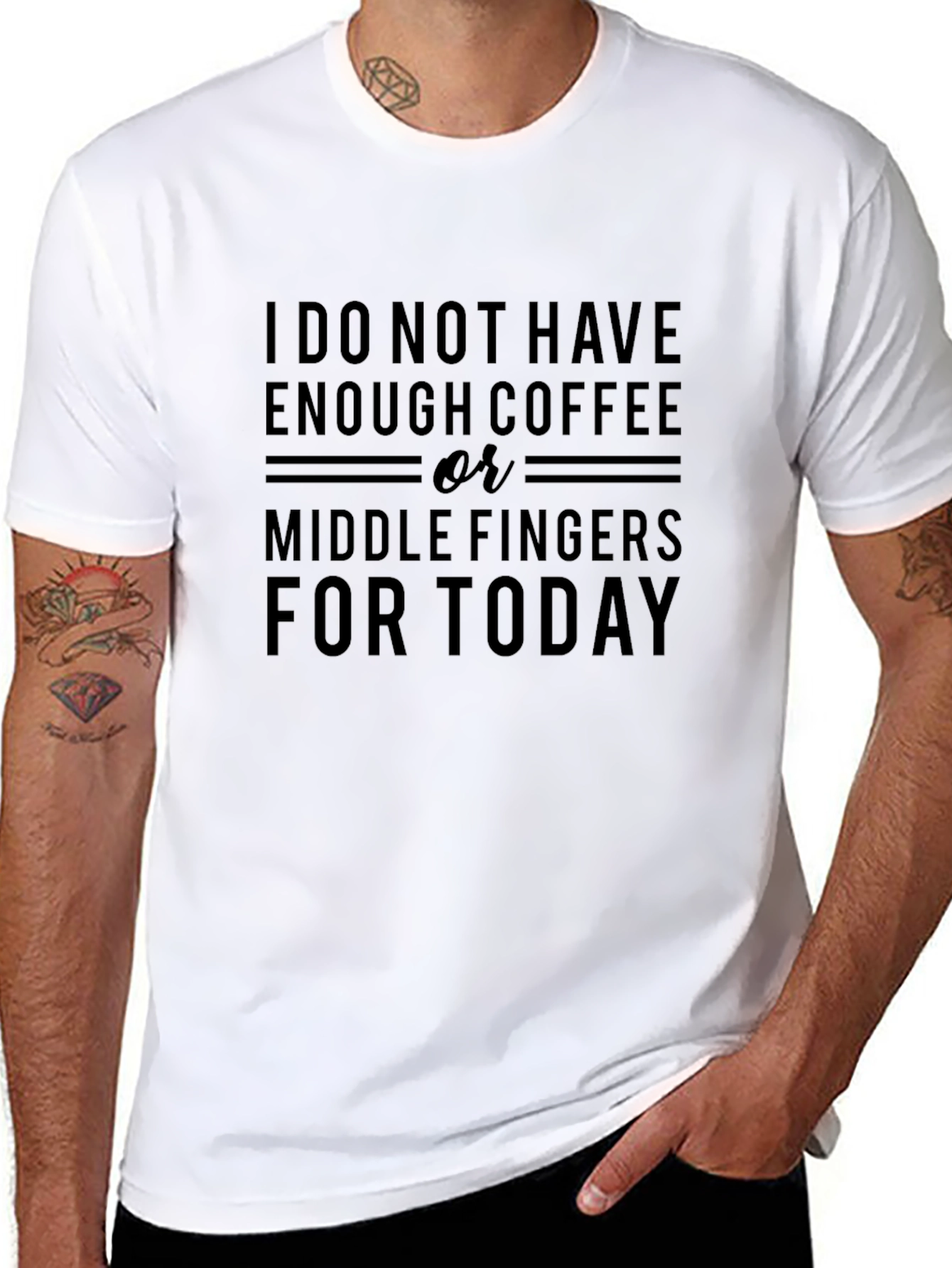 Coffee or Middle Fingers T-Shirt