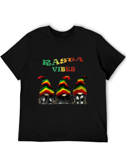 Rasta Vibes Gnomes Graphic T-Shirt