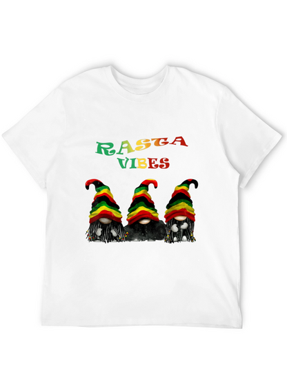 Rasta Vibes Gnomes Graphic T-Shirt