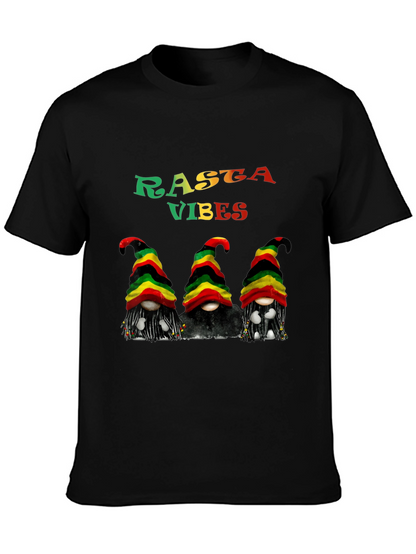 Rasta Vibes Gnomes Graphic T-Shirt