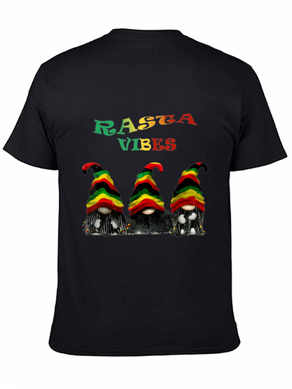 Rasta Vibes Gnomes Graphic T-Shirt