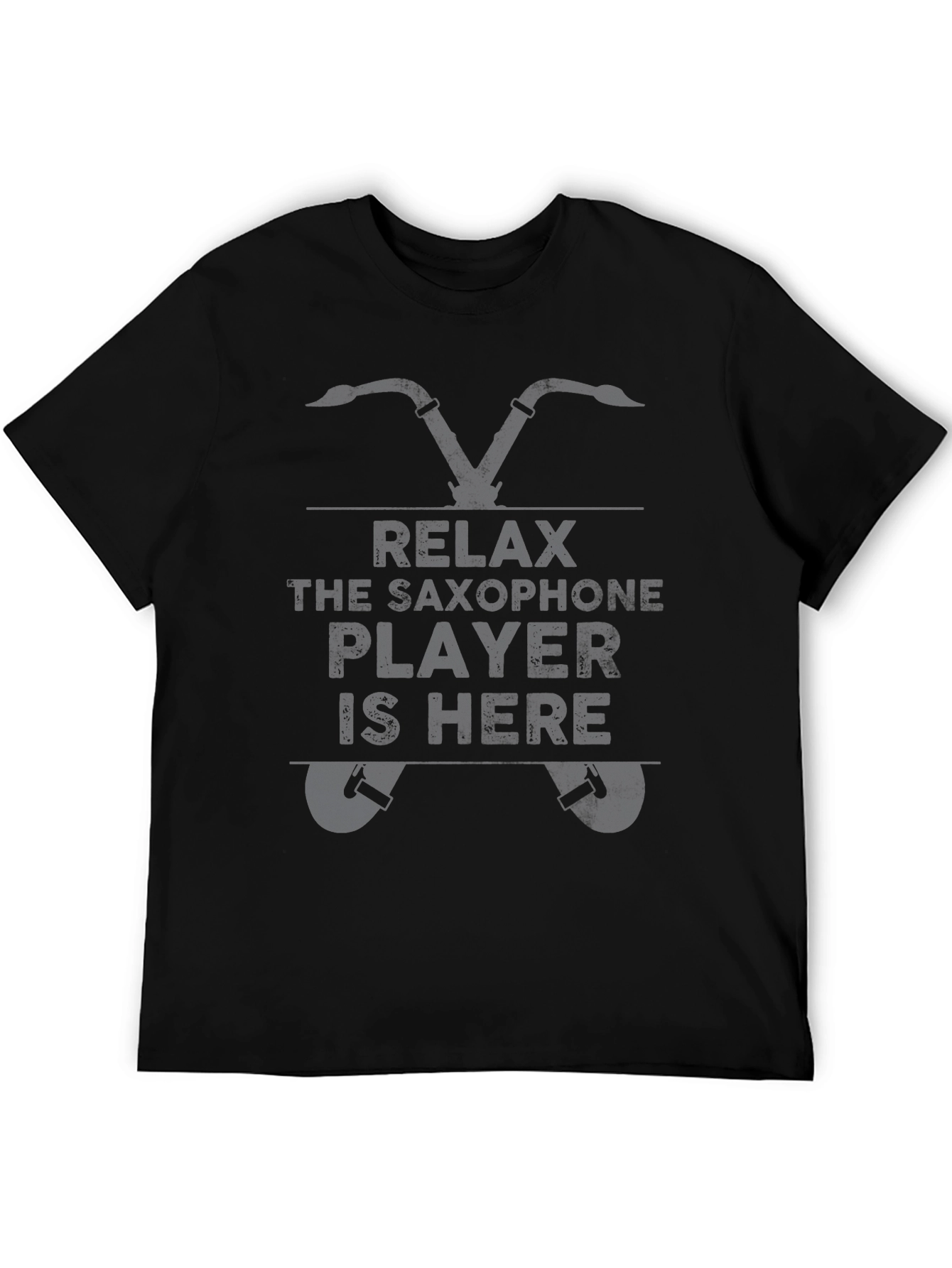 Relax Saxophone Player Novelty T-Shirt