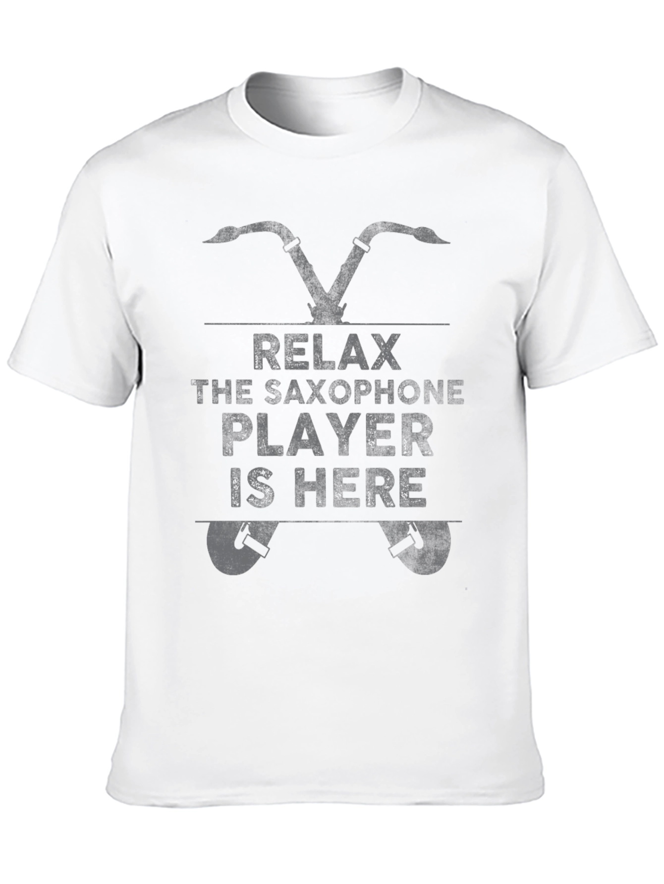 Relax Saxophone Player Novelty T-Shirt