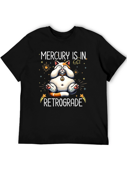 Mercury Retrograde Cat T-Shirt