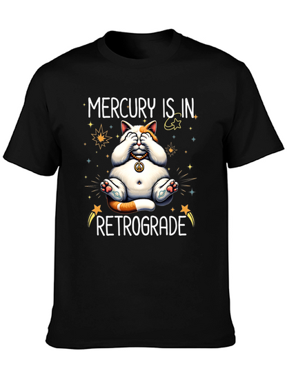 Mercury Retrograde Cat T-Shirt