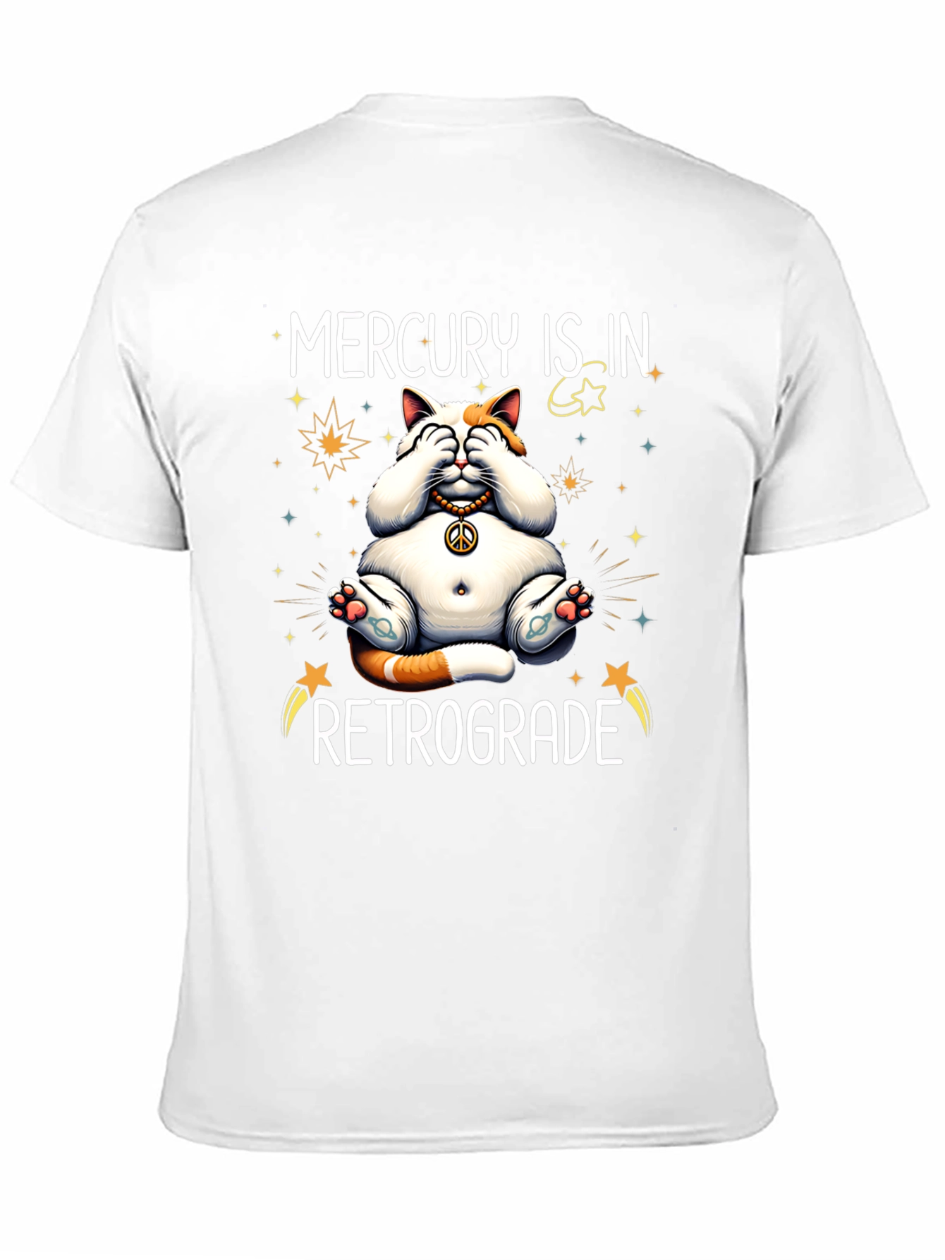 Mercury Retrograde Cat T-Shirt