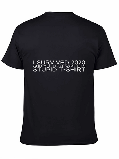 I Survived 2020 Funny Graphic Tee