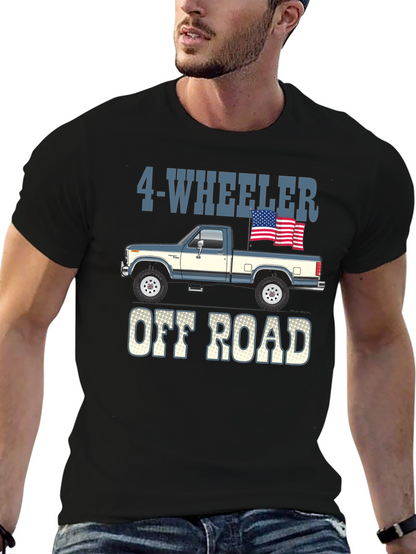 4-Wheeler Off Road Truck Graphic Tee