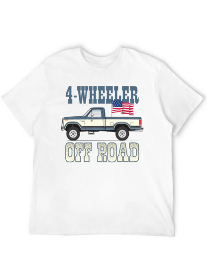 4-Wheeler Off Road Truck Graphic Tee
