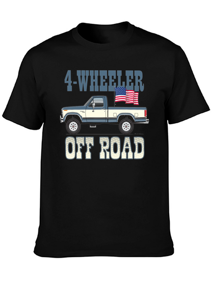 4-Wheeler Off Road Truck Graphic Tee