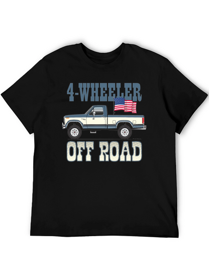 4-Wheeler Off Road Truck Graphic Tee