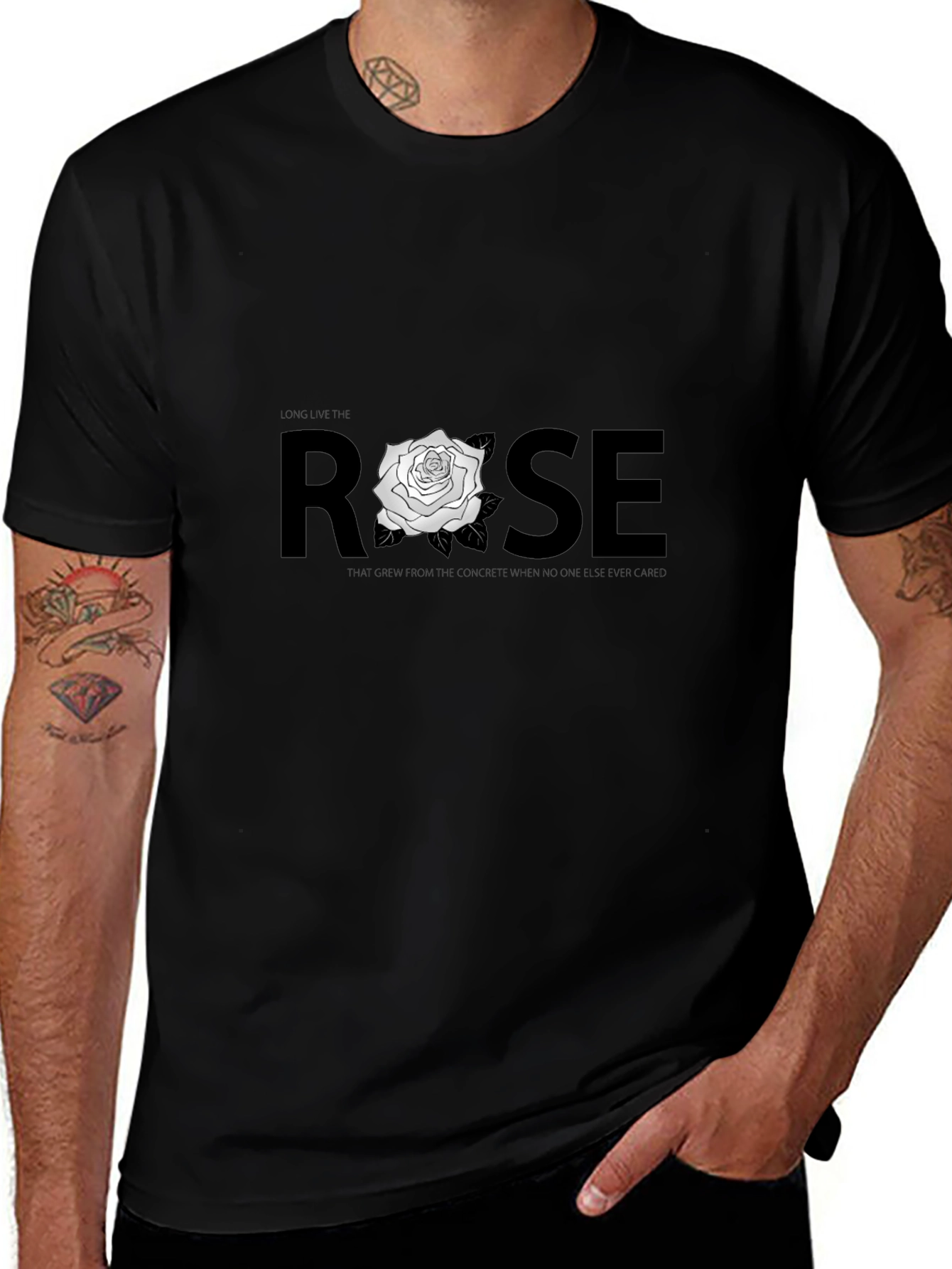 Long Live The Rose Graphic T-Shirt