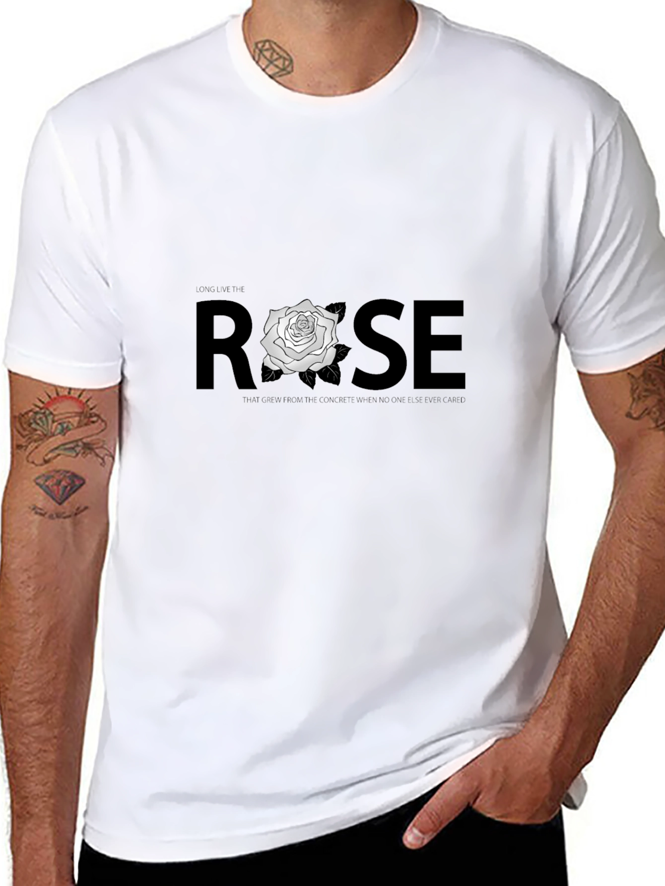 Long Live The Rose Graphic T-Shirt