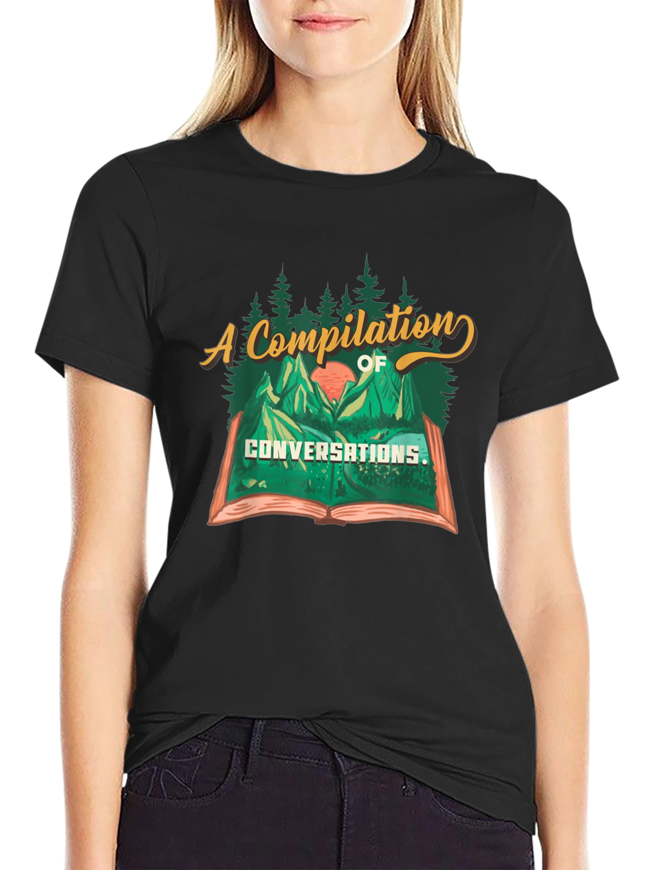 A Compilation of Conversations Graphic Tee