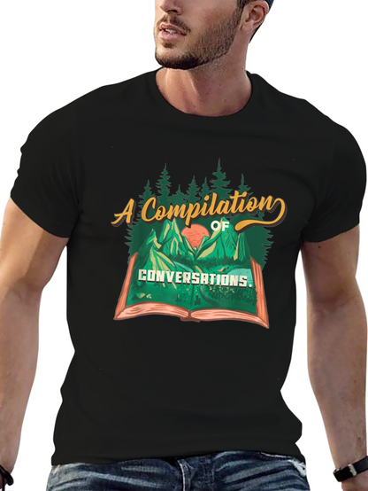 A Compilation of Conversations Graphic Tee