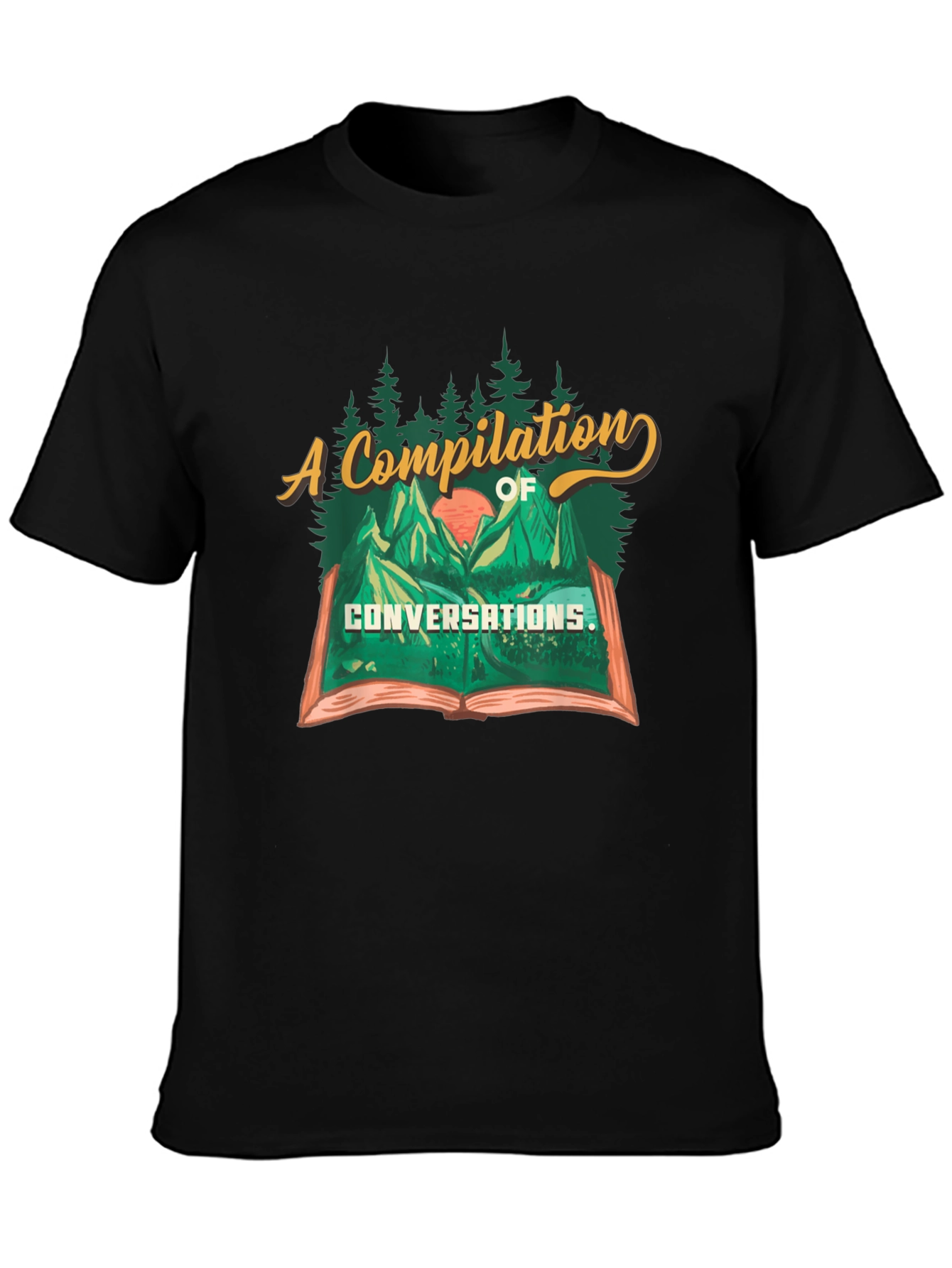 A Compilation of Conversations Graphic Tee
