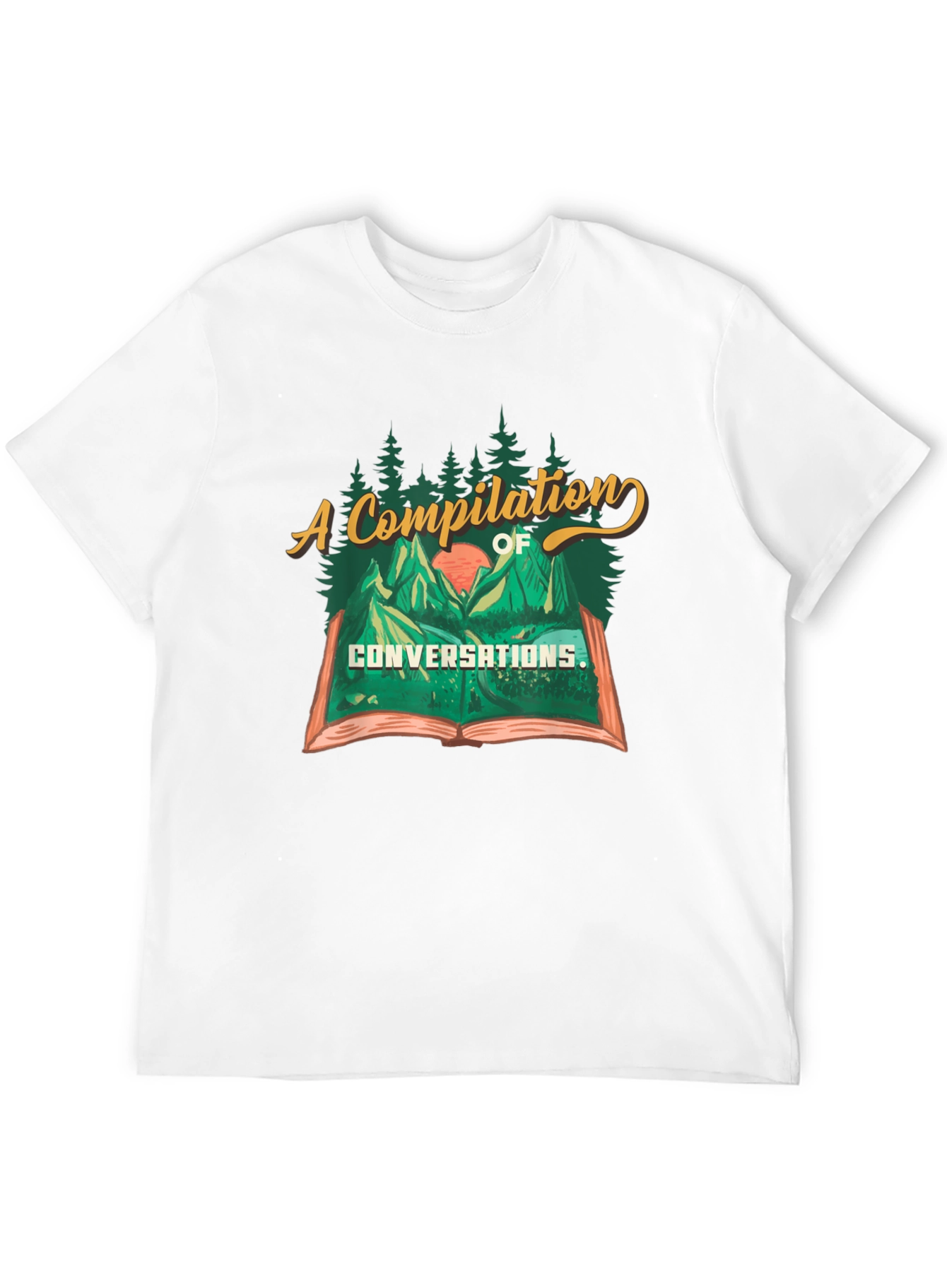 A Compilation of Conversations Graphic Tee