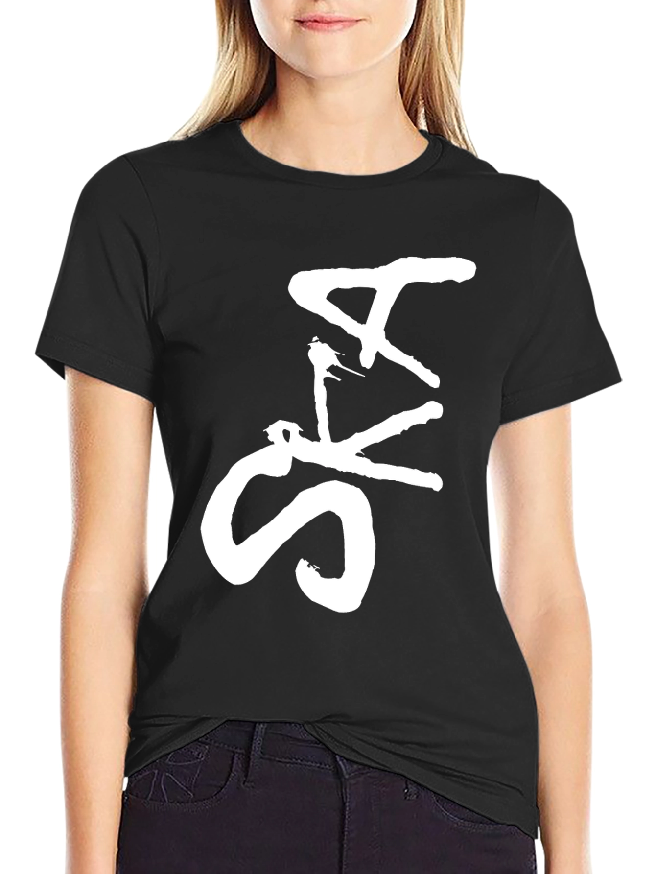 Ska Music Graphic Tee - Black Cotton T-Shirt
