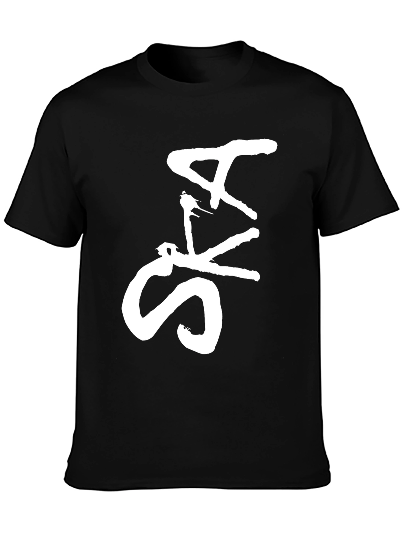 Ska Music Graphic Tee - Black Cotton T-Shirt