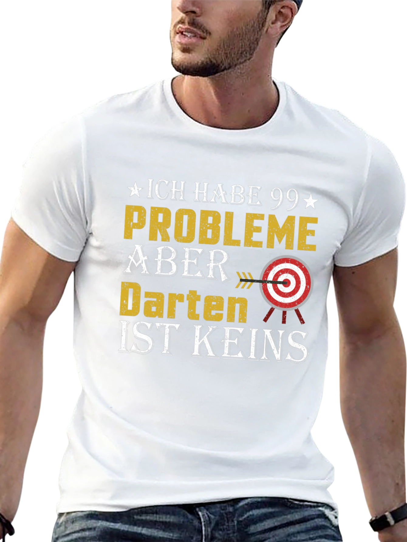 Darts T-Shirt - 99 Problems But Darts Aint One