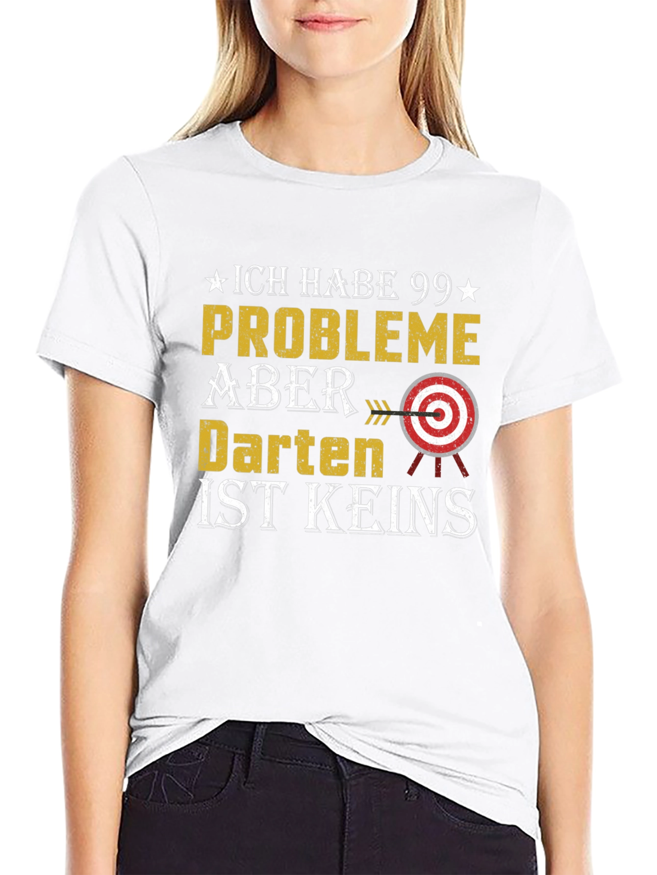 Darts T-Shirt - 99 Problems But Darts Aint One