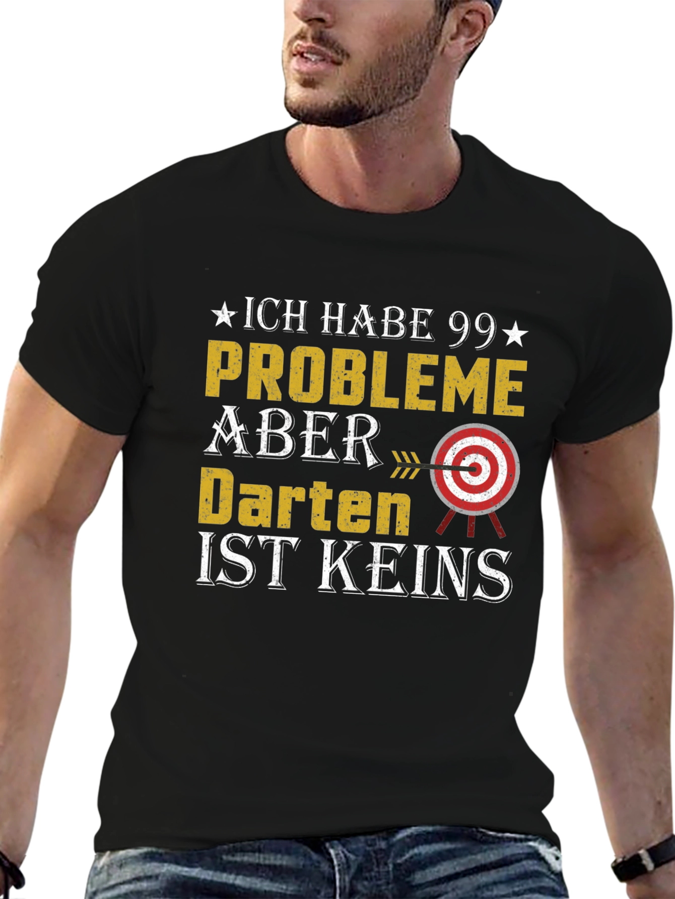 Darts T-Shirt - 99 Problems But Darts Aint One