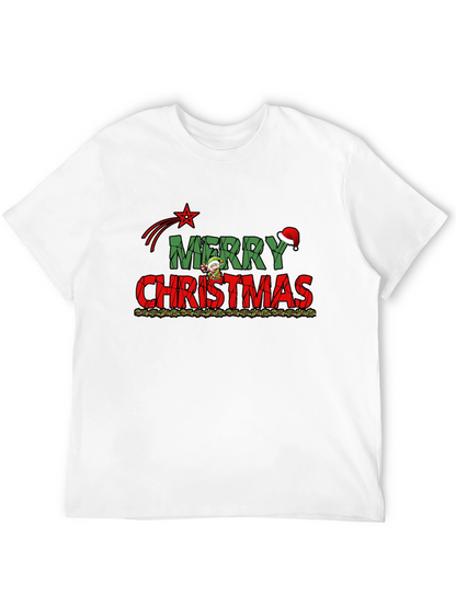 Festive Merry Christmas Graphic Tee