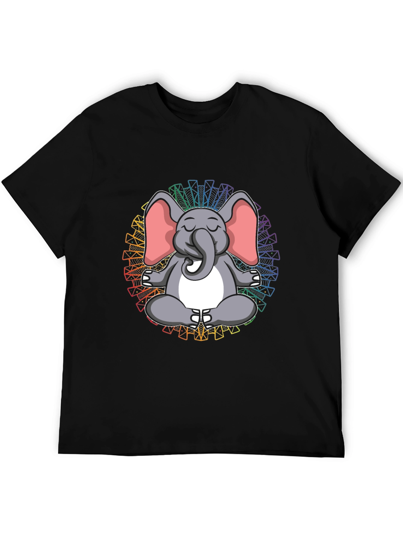 Meditating Elephant Tee - Yoga Zen Shirt