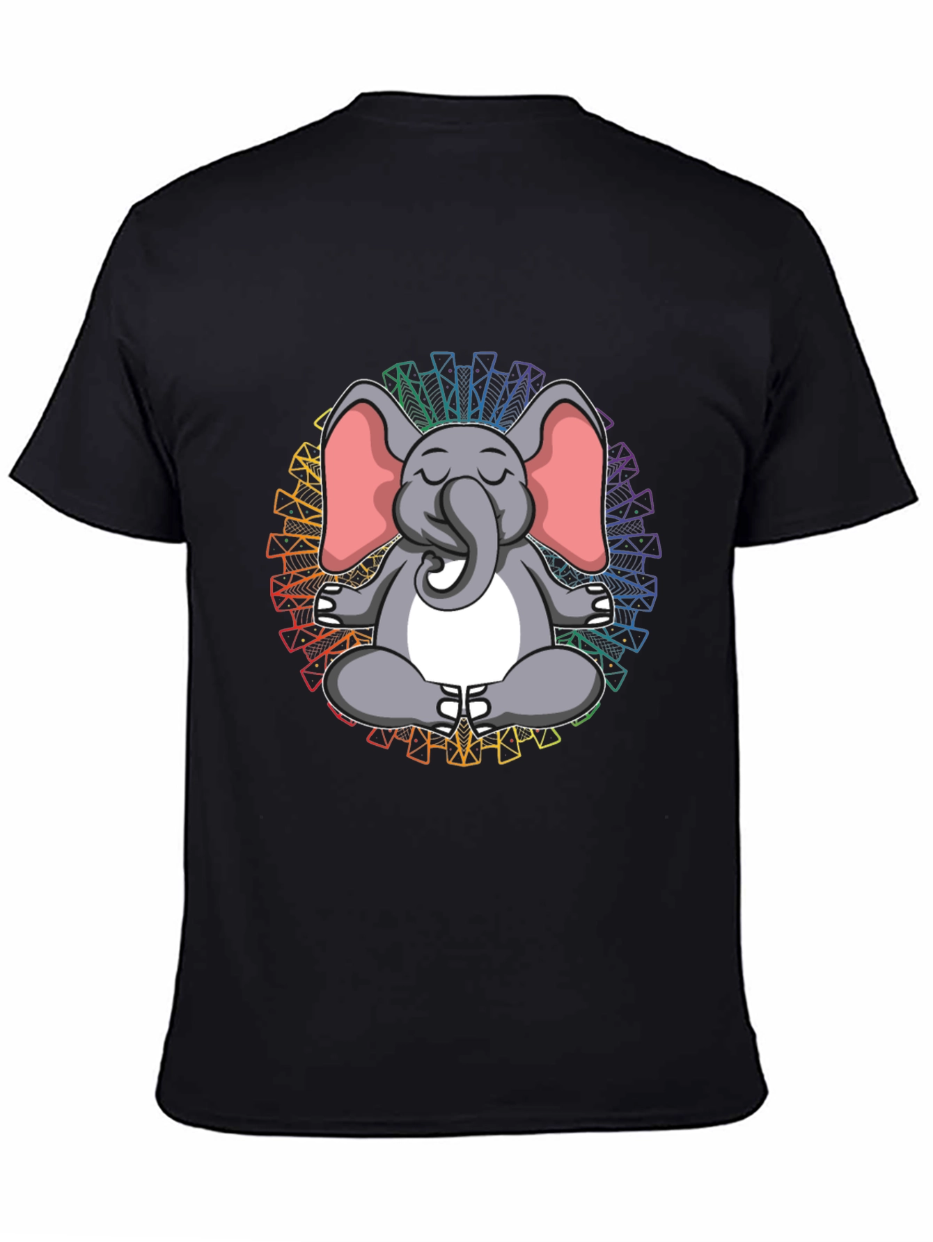 Meditating Elephant Tee - Yoga Zen Shirt