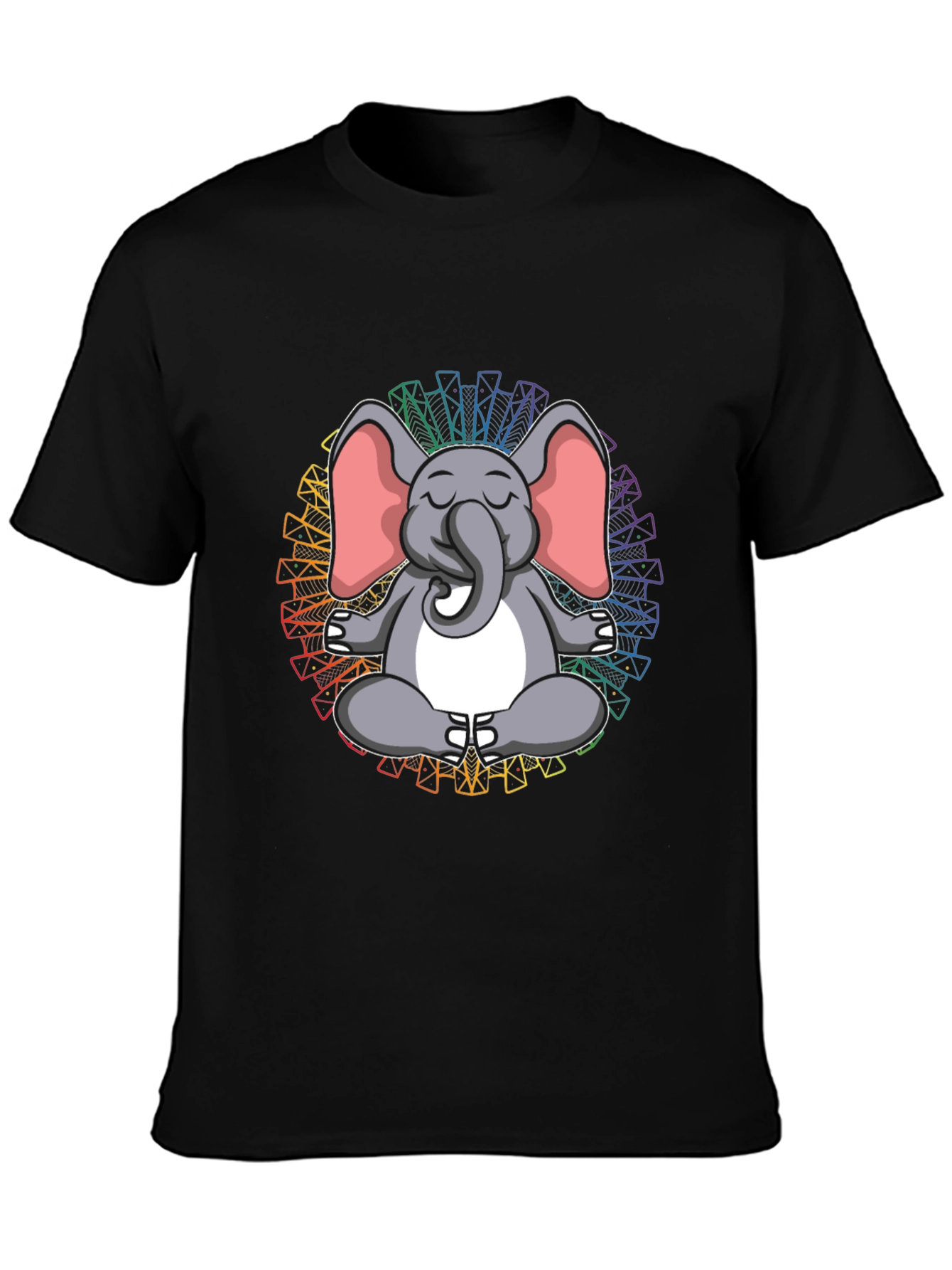 Meditating Elephant Tee - Yoga Zen Shirt