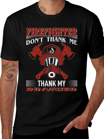 Firefighter Brother Graphic Tee